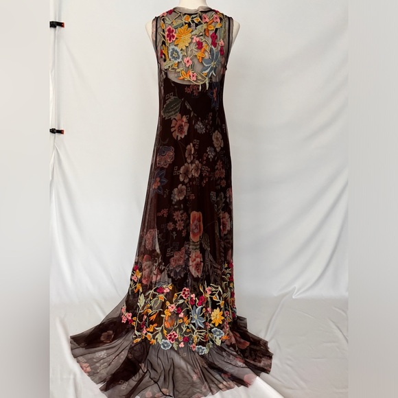 Johnny Was Rhio Mesh Dress size Small - Picture 6 of 8